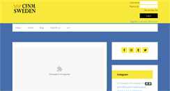 Desktop Screenshot of cfnmsweden.com
