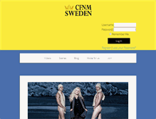 Tablet Screenshot of cfnmsweden.com